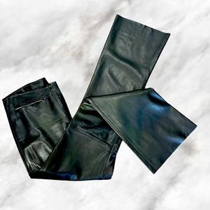 Cache 100% Lambskin Leather Pants Jeans Size 4